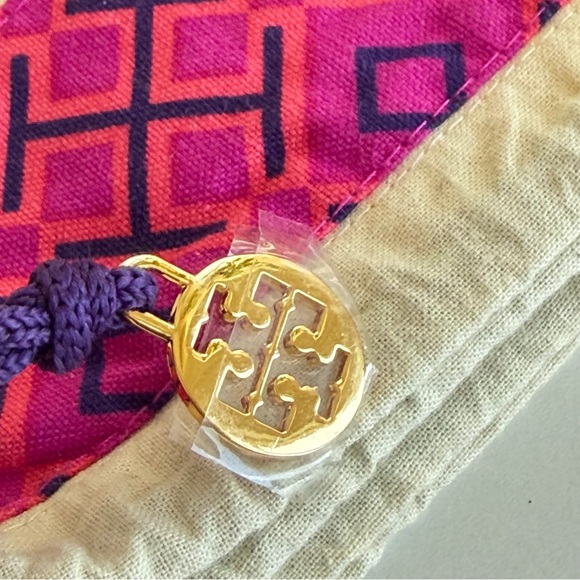 Tory Burch New Large Dust Bag Pink Logo Preppy Accessories Shoes Purse Boots - Picture 3 of 11